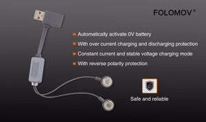 Folomov A1 Magnetic Charger - Hi Power Flashlights, LED Torches