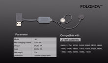 Folomov A1 Magnetic Charger - Hi Power Flashlights, LED Torches
