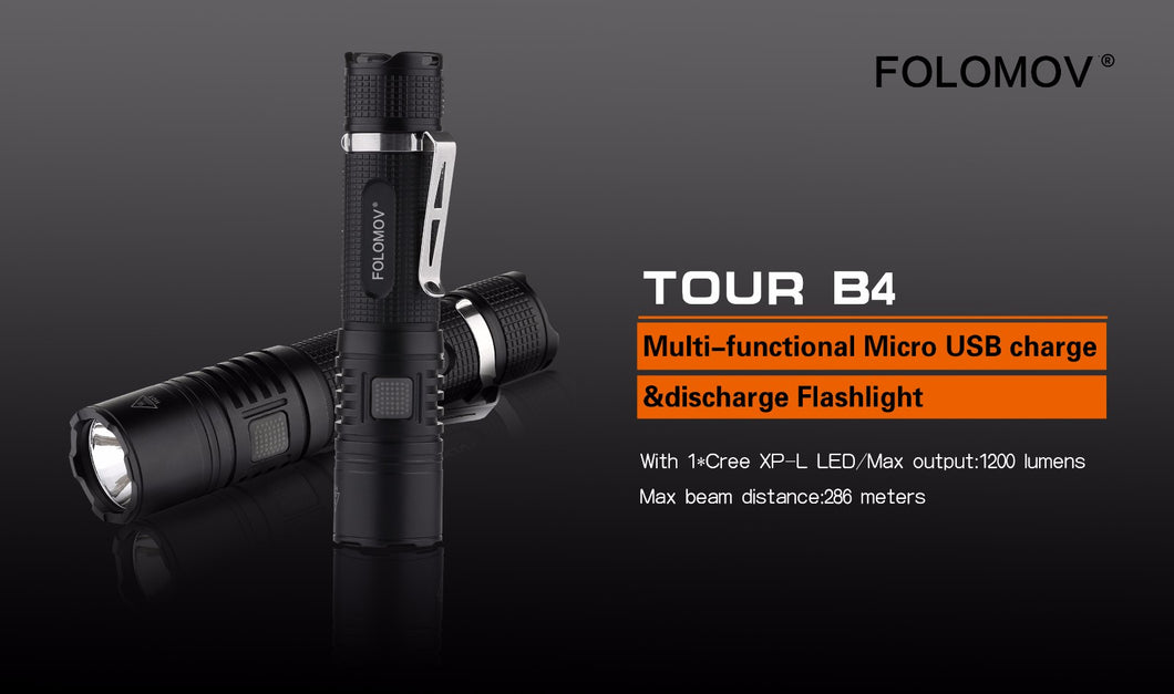 Folomov B4 - Hi Power Flashlights