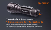 FOLOMOV 18650 L - Hi Power Flashlights