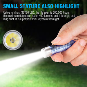 SPERAS S11 Mini Key ring Flashlight - Hi Power Flashlights