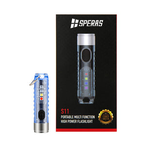 SPERAS S11 Mini Key ring Flashlight - Hi Power Flashlights