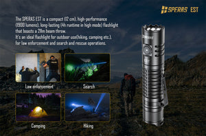 Speras EST - Hi Power Flashlights