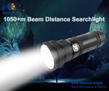 2100+lumens & 1050+m Brinyte SR8 Rescue Angel searchlight - Hi Power Flashlights