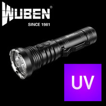 Wuben P26 UV + White - Hi Power Flashlights, LED Torches