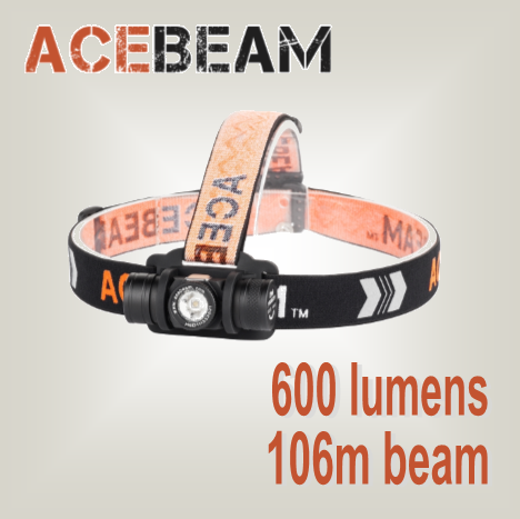 Acebeam H40 CRI - high performance headlamp - Hi Power Flashlights, LED Torches