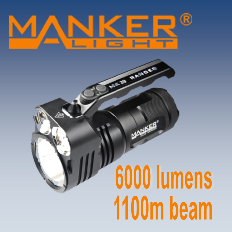 Manker MK39 - Hi Power Flashlights, LED Torches