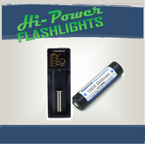 PowerPack 1 - Hi Power Flashlights, LED Torches