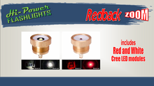 Hi-Power Redback ZOOM - Focusable Fox Hunting Light - Hi Power Flashlights, LED Torches