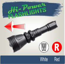 Hi-Power Redback ZOOM - Focusable Fox Hunting Light - Hi Power Flashlights, LED Torches